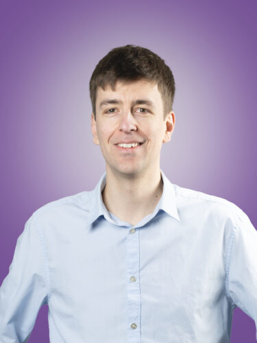 portret van lijsttrekker Jan Jensma van Volt Nijmegen